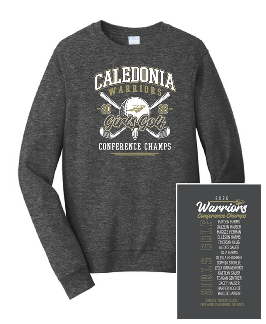 Caledonia Girls Golf Conference Champs 2026