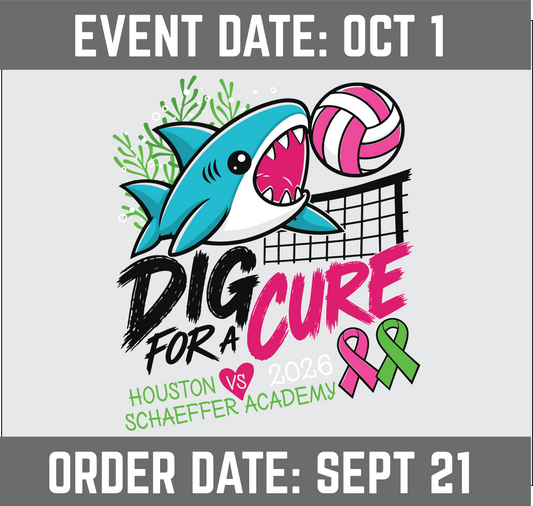 Dig For A Cure VB Tees