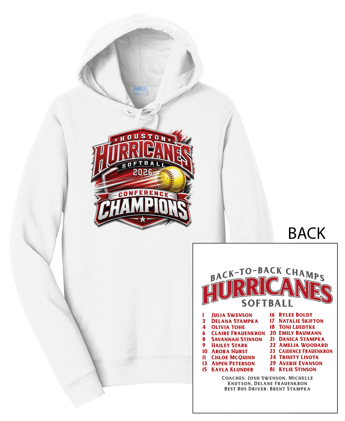 Houston Hurricanes Softball Conference Champs 2026