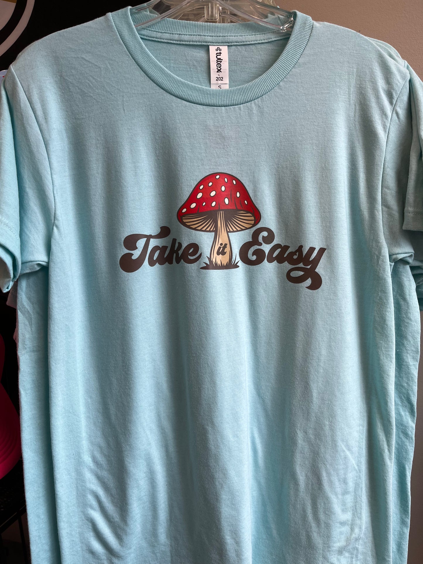 Take it Easy Mushroom Tees