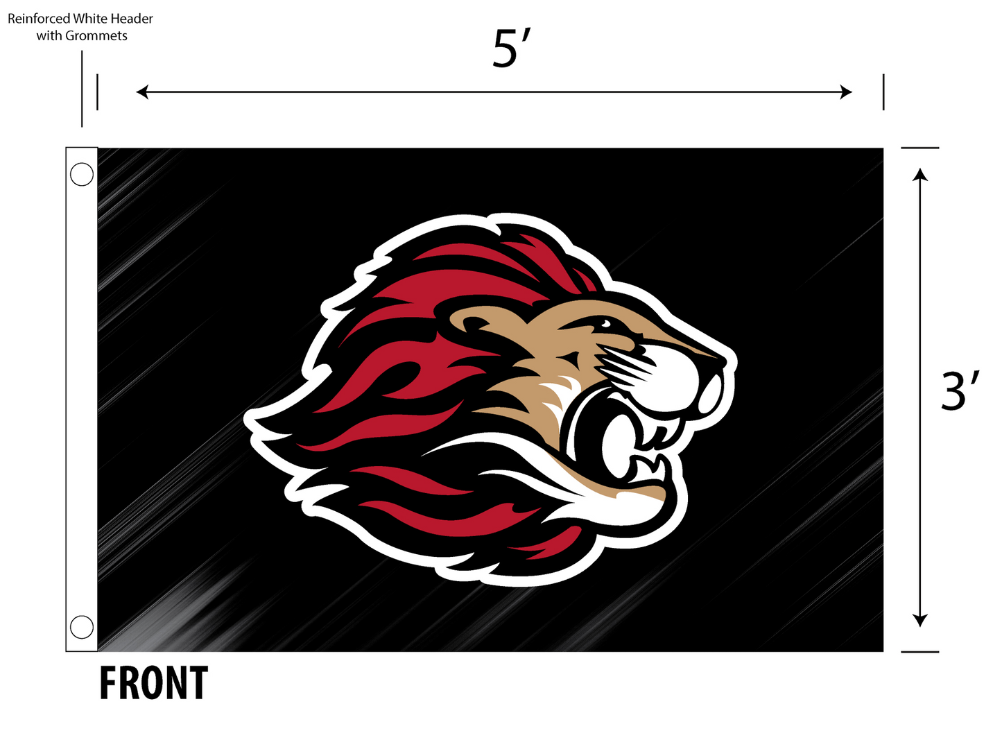 Spring Grove Lions Flag
