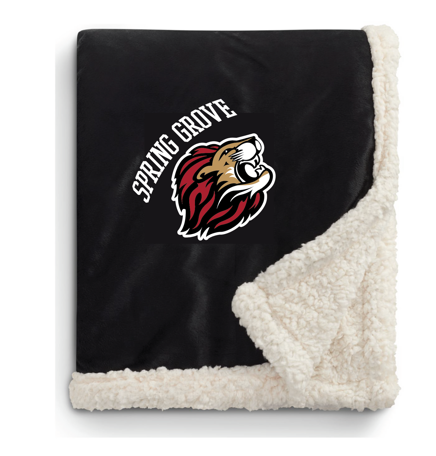 SG Lions Sherpa Blanket