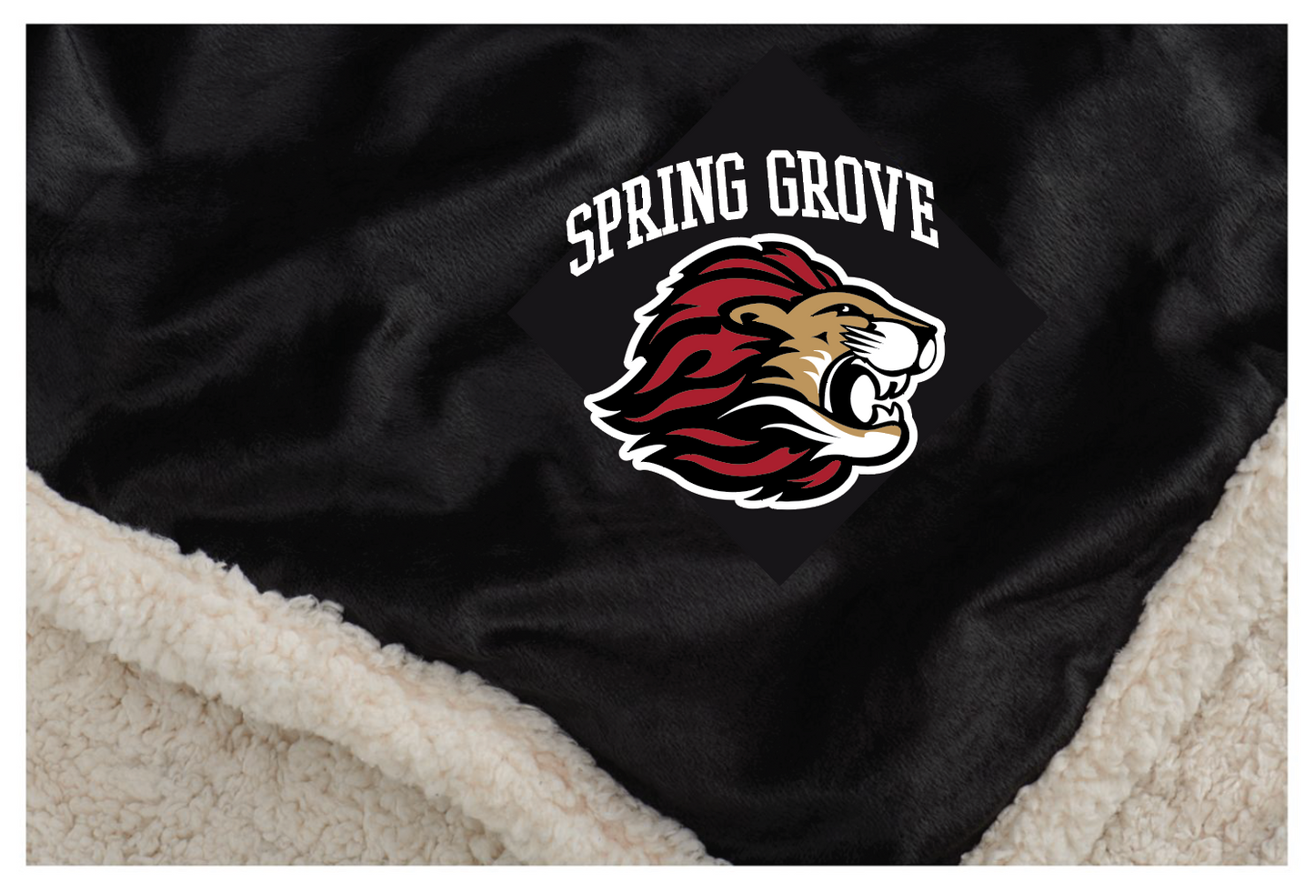 SG Lions Sherpa Blanket