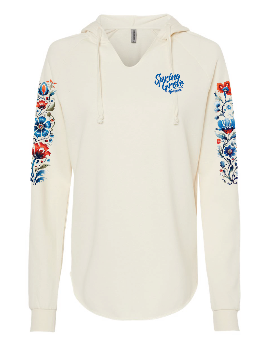 Women's Rosemal Lightweight V Neck Hoodie