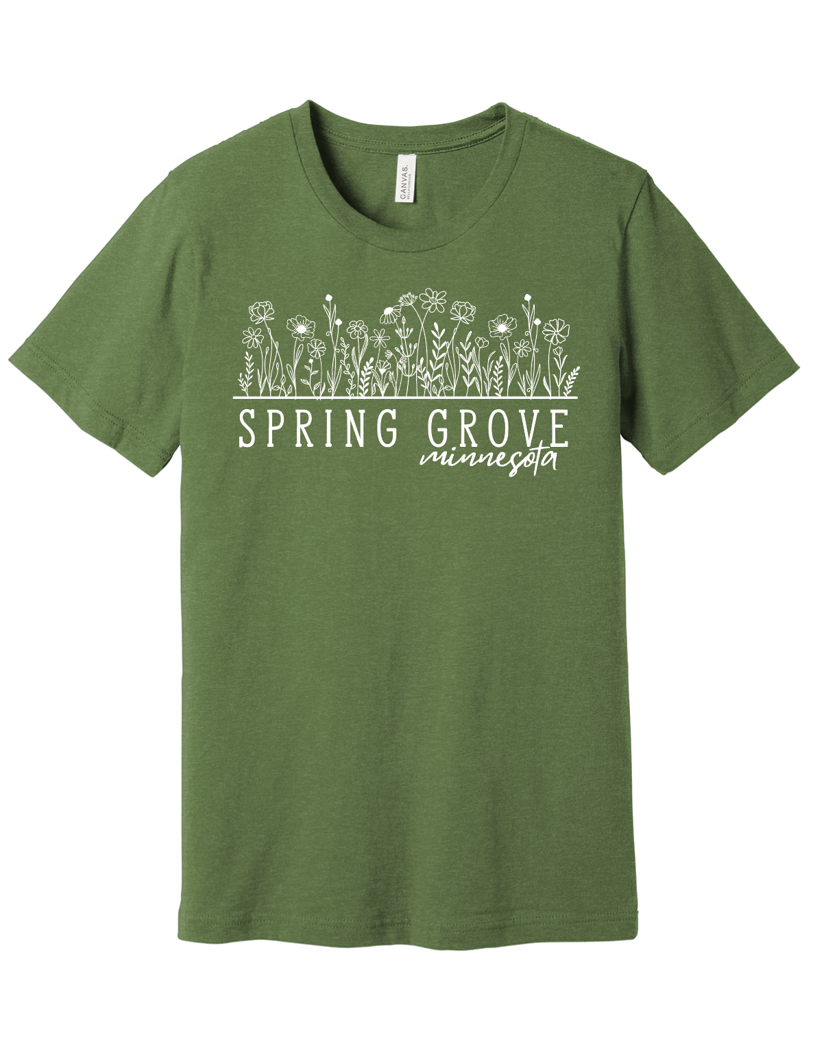 PRE-ORDER! Spring Grove MN - Bella Canvas Floral Tees