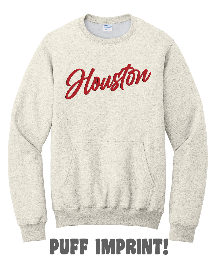 HGB25 - Puff Pocket Crewneck