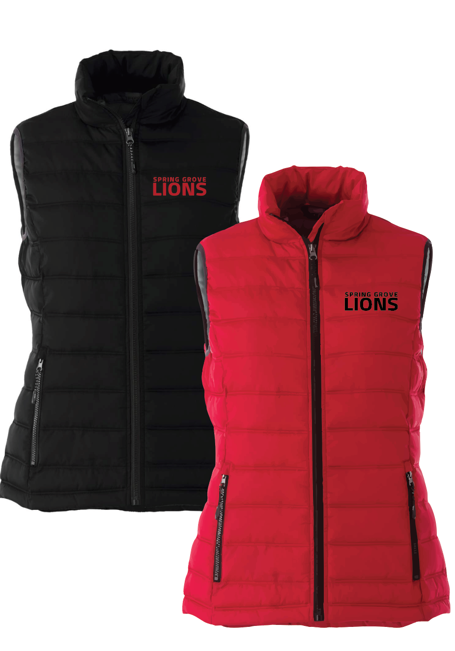 Ladies' Mercer Vest - Spring Grove Lions - PRE ORDER