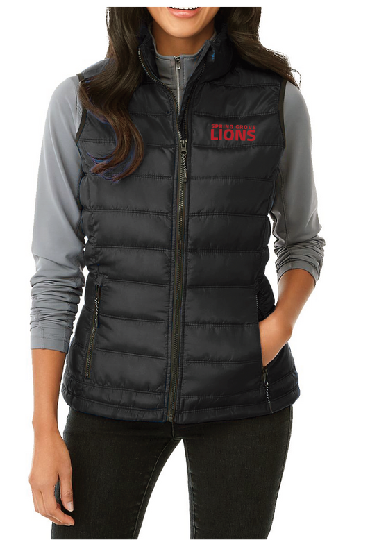 Ladies' Mercer Vest - Spring Grove Lions - PRE ORDER
