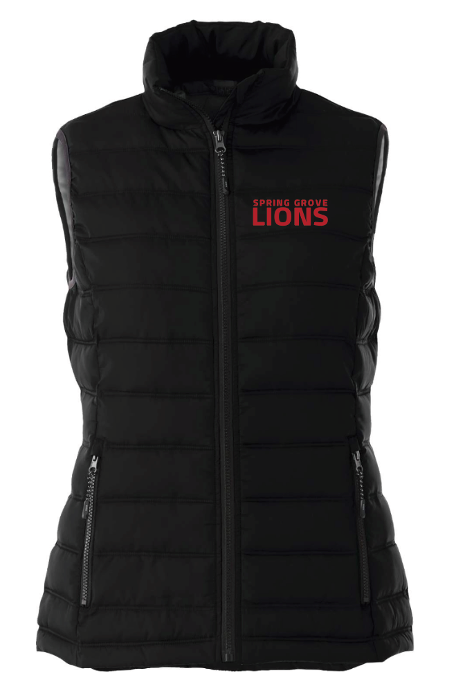 Ladies' Mercer Vest - Spring Grove Lions - PRE ORDER