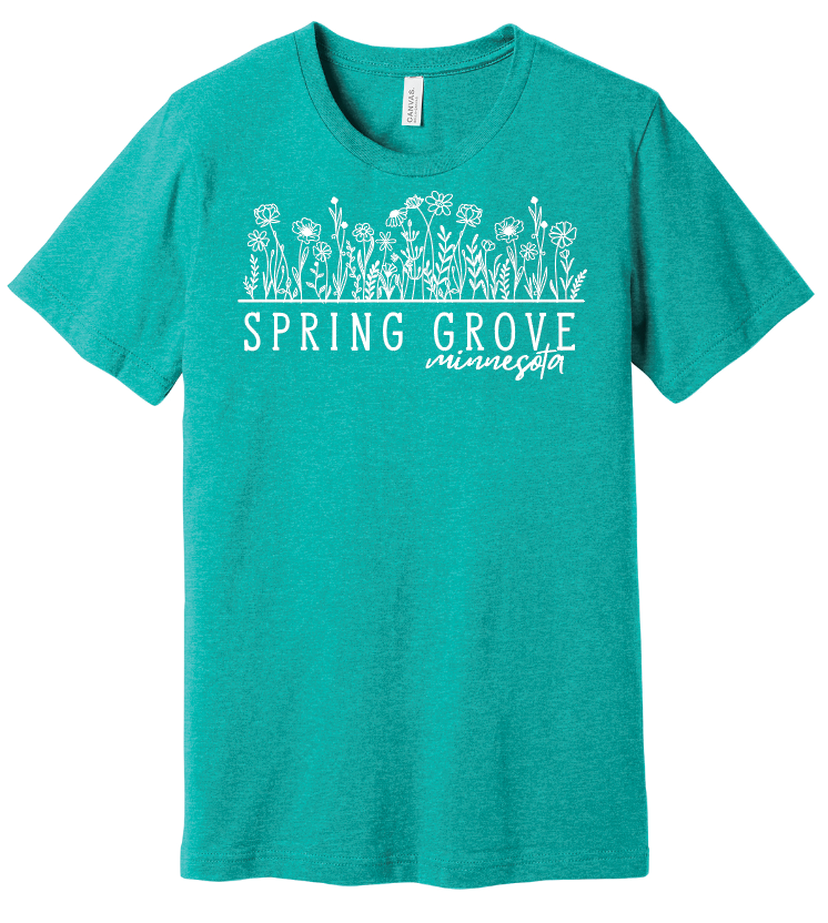 PRE-ORDER! Spring Grove MN - Bella Canvas Floral Tees