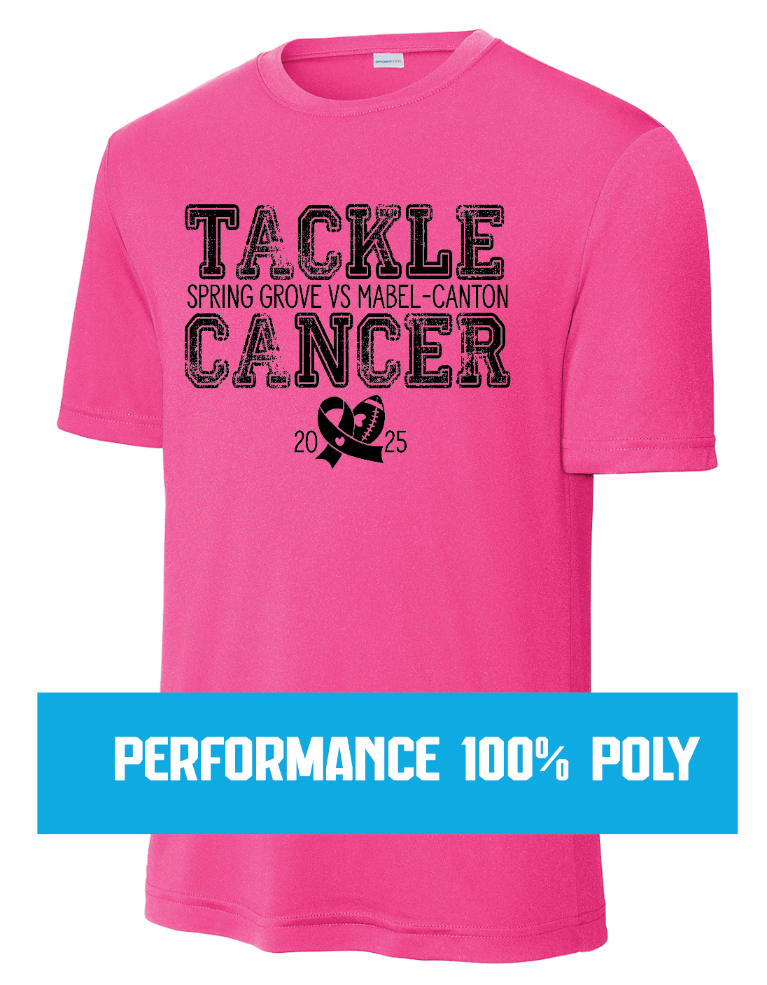 TACKLE CANCER - SG v M-C Performance Tees
