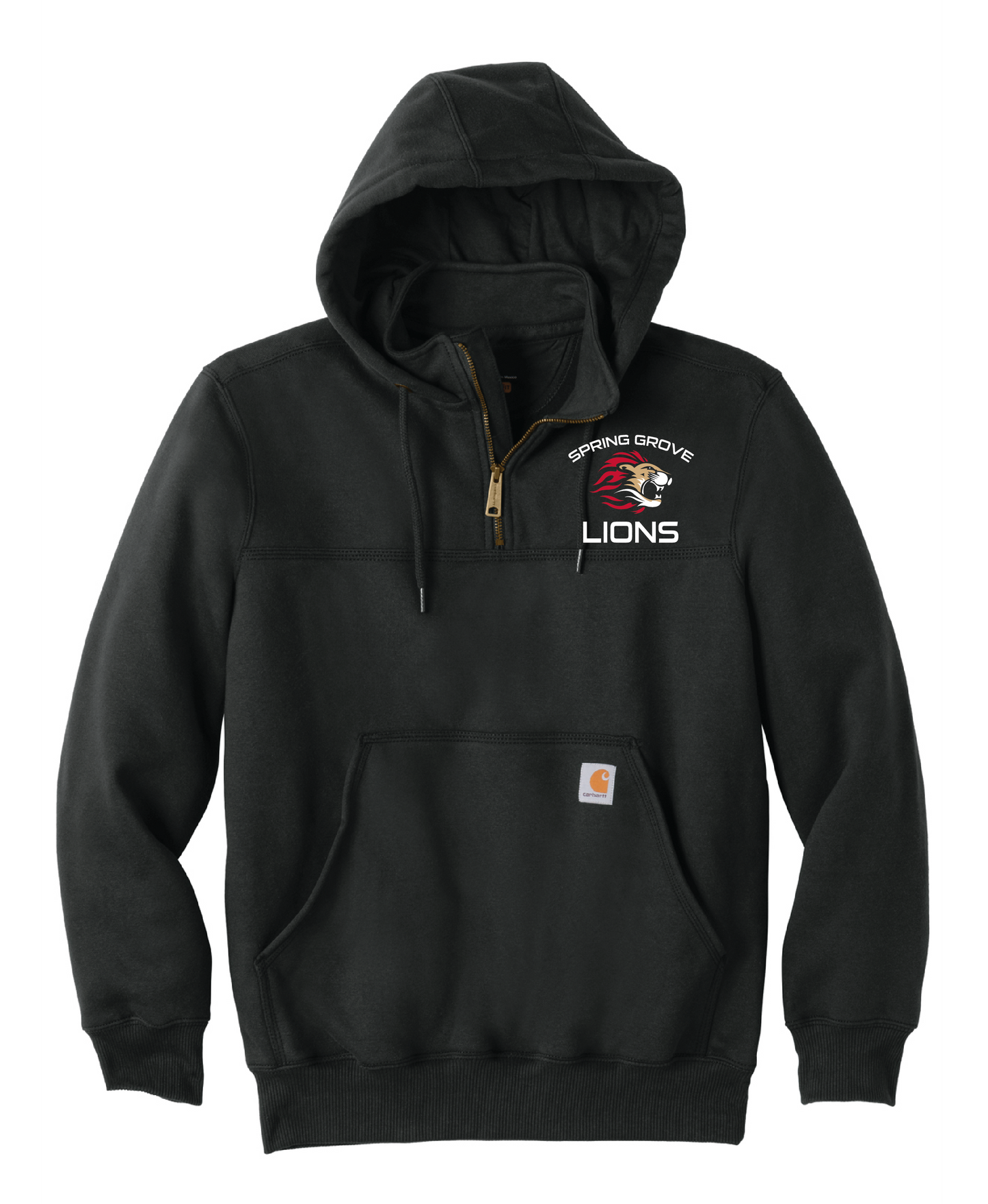SGFB26 - Carhartt Rain Defender Mock Zip Heavyweight Paxton Hoodie