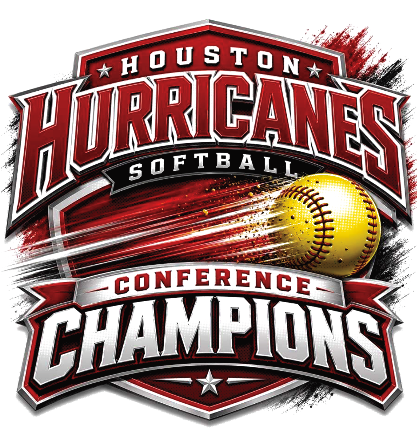 Houston Hurricanes Softball Conference Champs - ORDER BY 5/18 at NOON