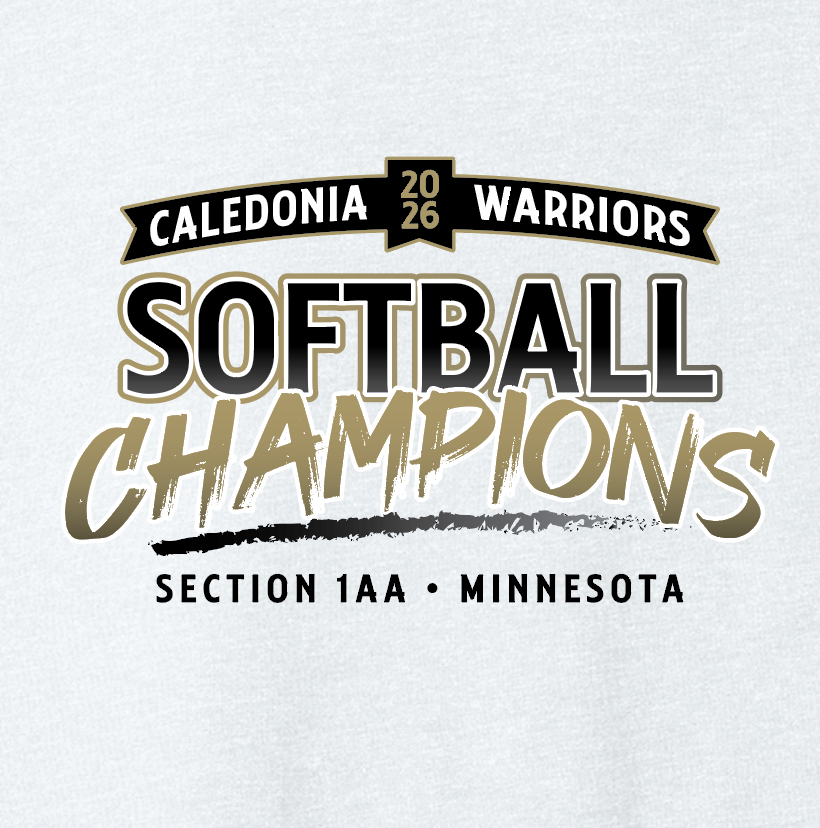CALEDONIA SOFTBALL - Section Champs Apparel - ORDER BY 5/29