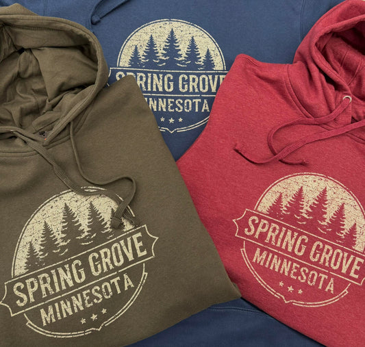 Spring Grove Vintage Logo Hoodie