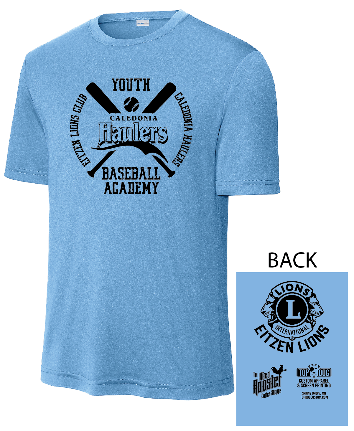 BASEBALL ACADEMY - Parent/Fan Tees