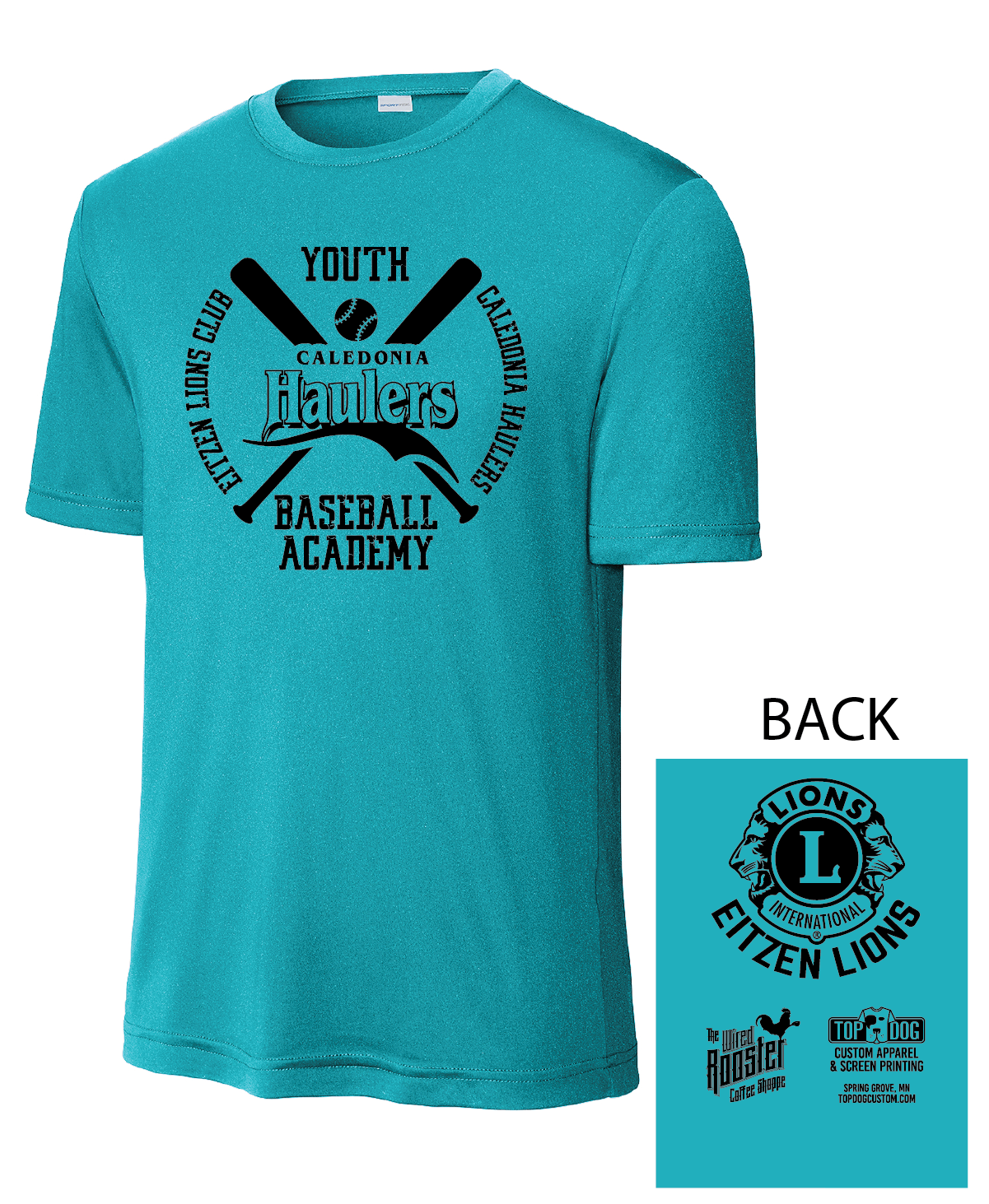 BASEBALL ACADEMY - Parent/Fan Tees