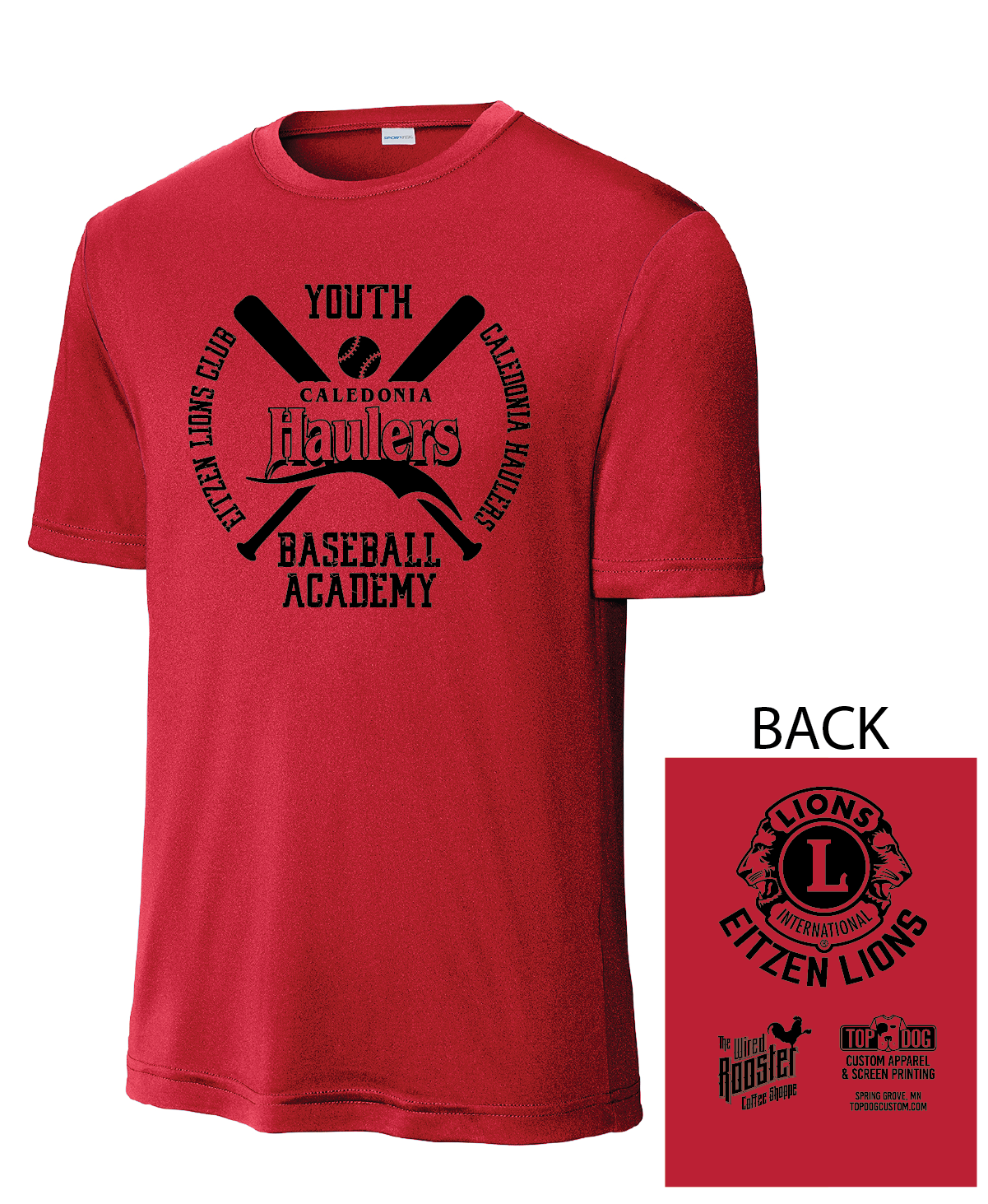 BASEBALL ACADEMY - Parent/Fan Tees