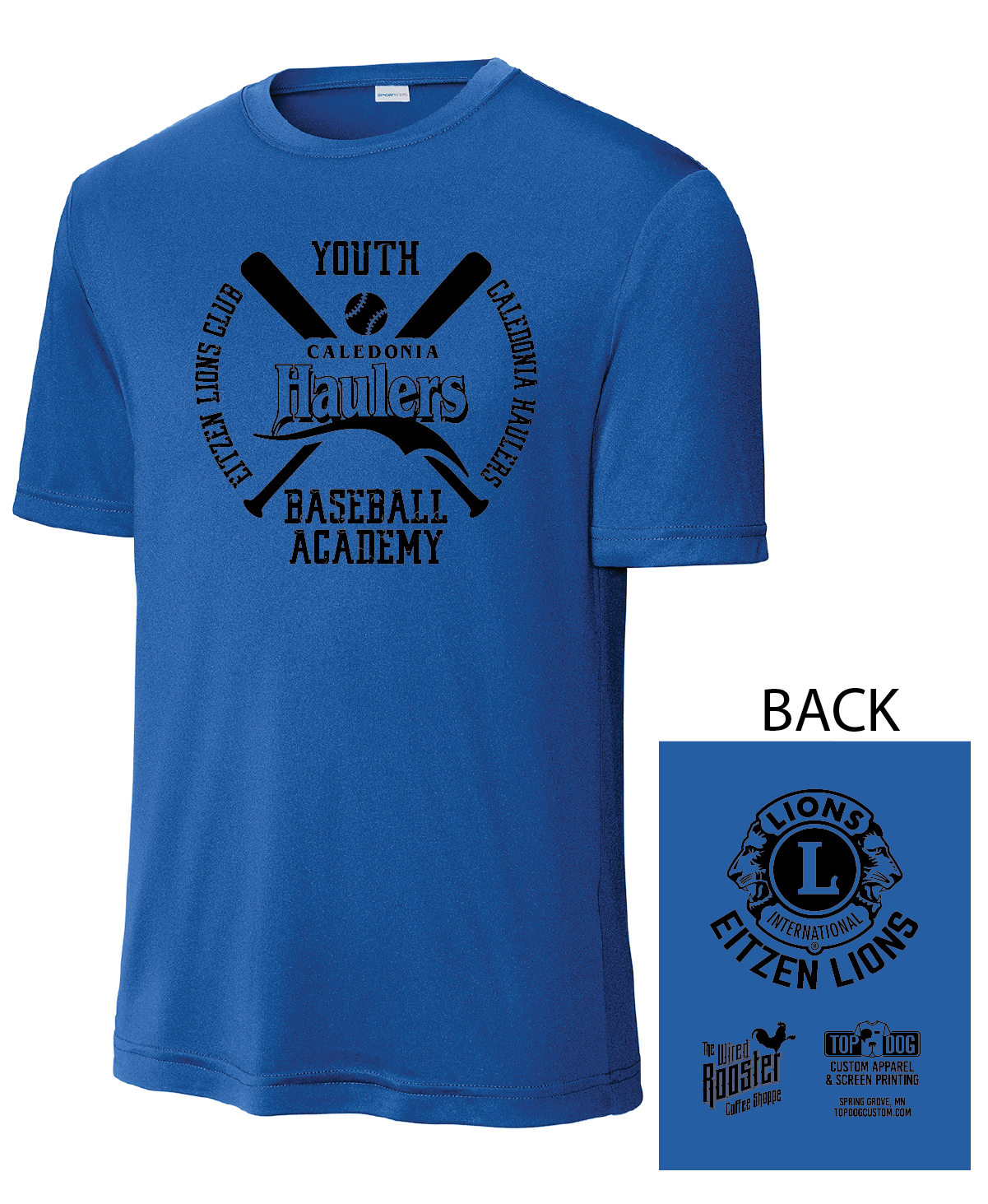 BASEBALL ACADEMY - Parent/Fan Tees