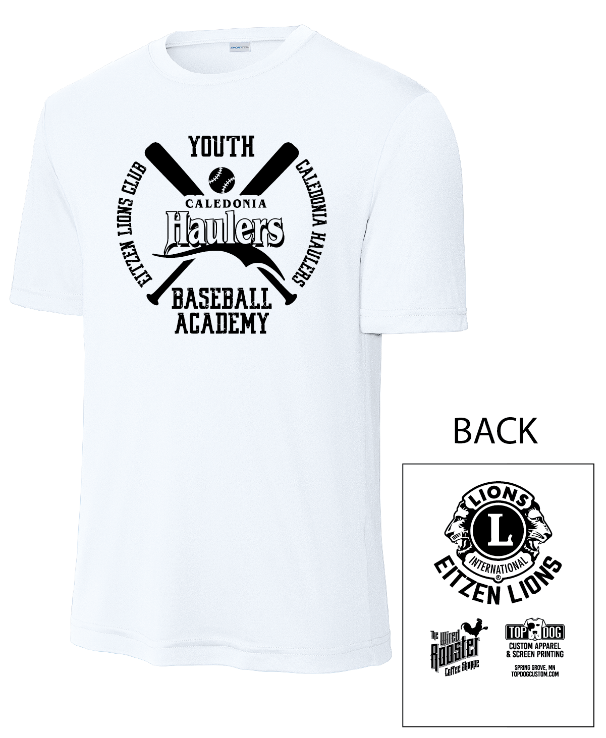 BASEBALL ACADEMY - Parent/Fan Tees