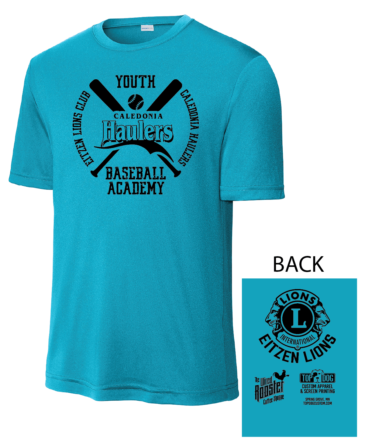 BASEBALL ACADEMY - Parent/Fan Tees