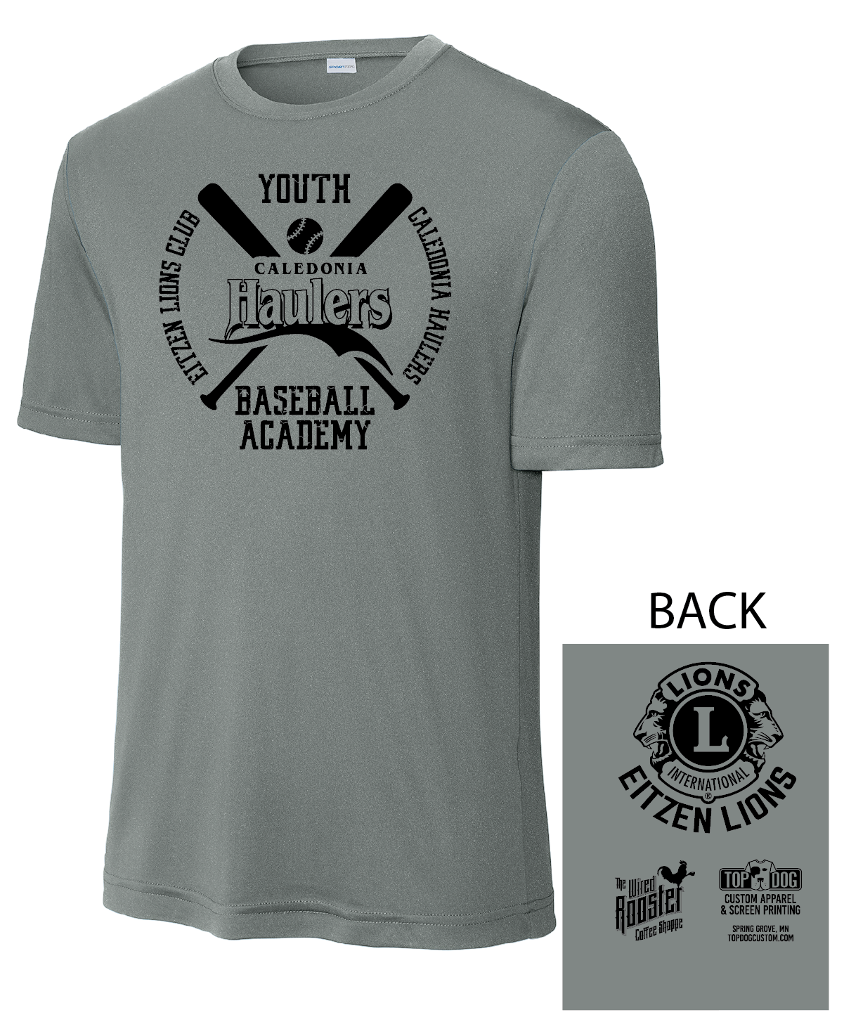 BASEBALL ACADEMY - Parent/Fan Tees