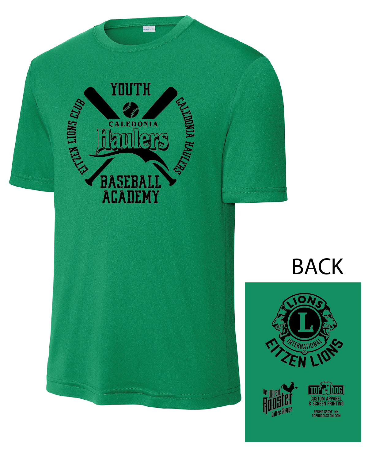 BASEBALL ACADEMY - Parent/Fan Tees
