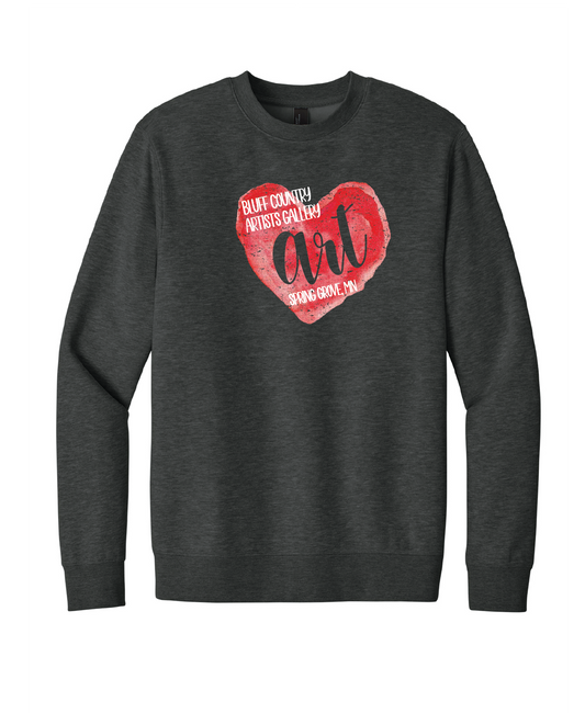 BCAG Fundraiser - Heart Crewneck