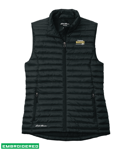 CALBB26- Embroidered Eddie Bauer® Women’s Packable Quilted Vest
