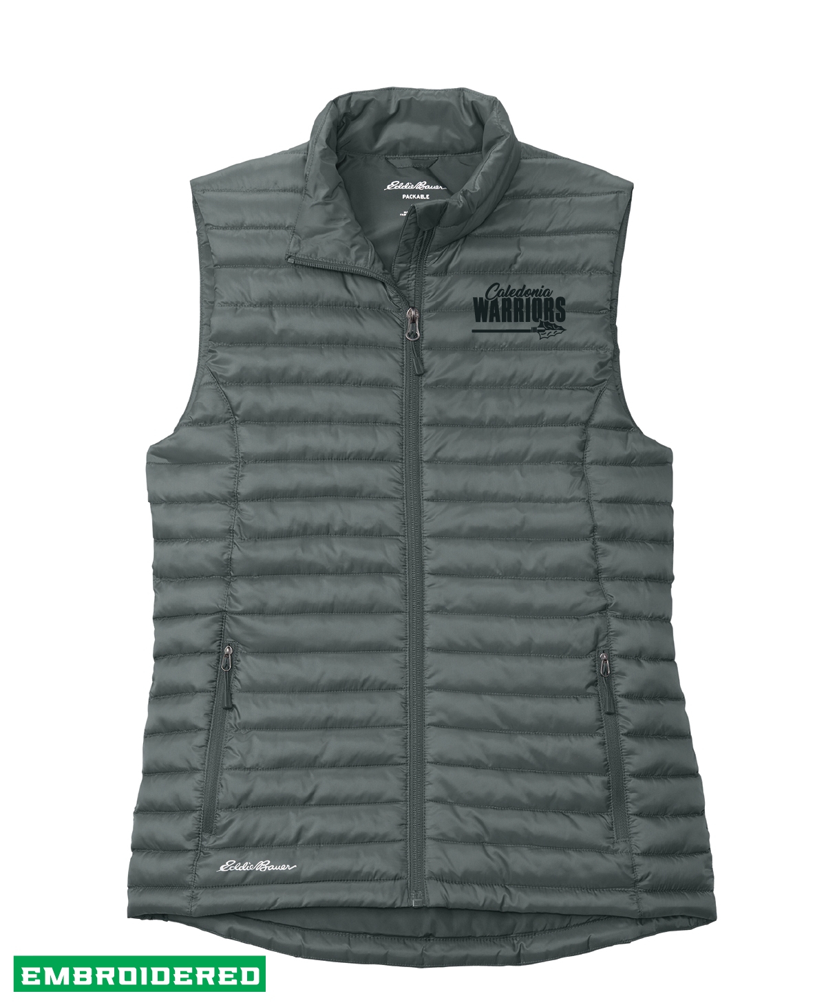 CALBB26- Embroidered Eddie Bauer® Women’s Packable Quilted Vest