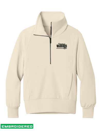 CALBB26- Embroidered MiiR® Women's Kumo 1/4-Zip Pullover