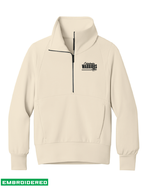 CALBB26- Embroidered MiiR® Women's Kumo 1/4-Zip Pullover