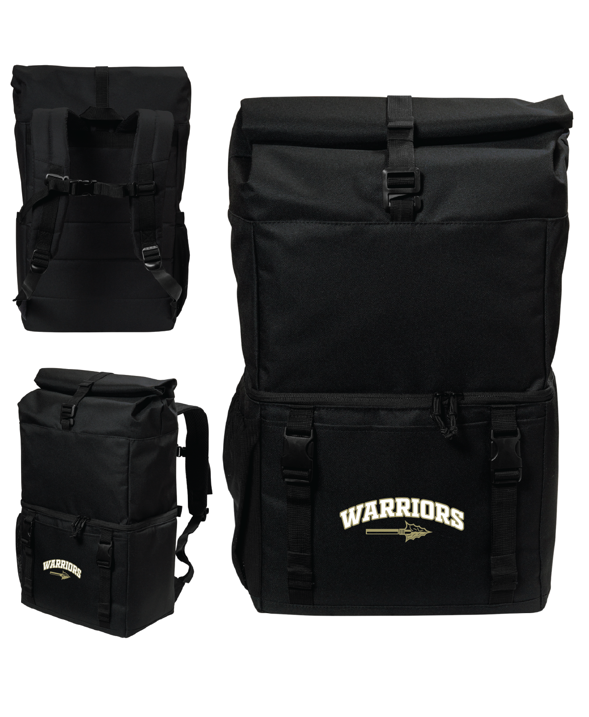 WARRIORS 18-Can Backpack Cooler