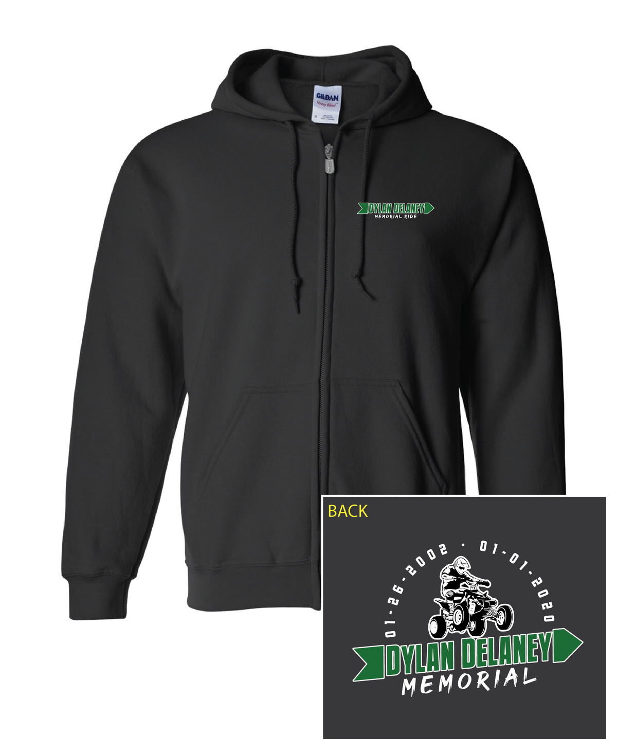 DD26 - Full Zip Hoodie