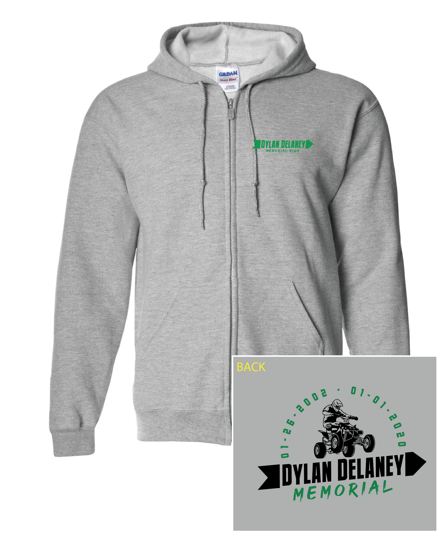 DD26 - Full Zip Hoodie
