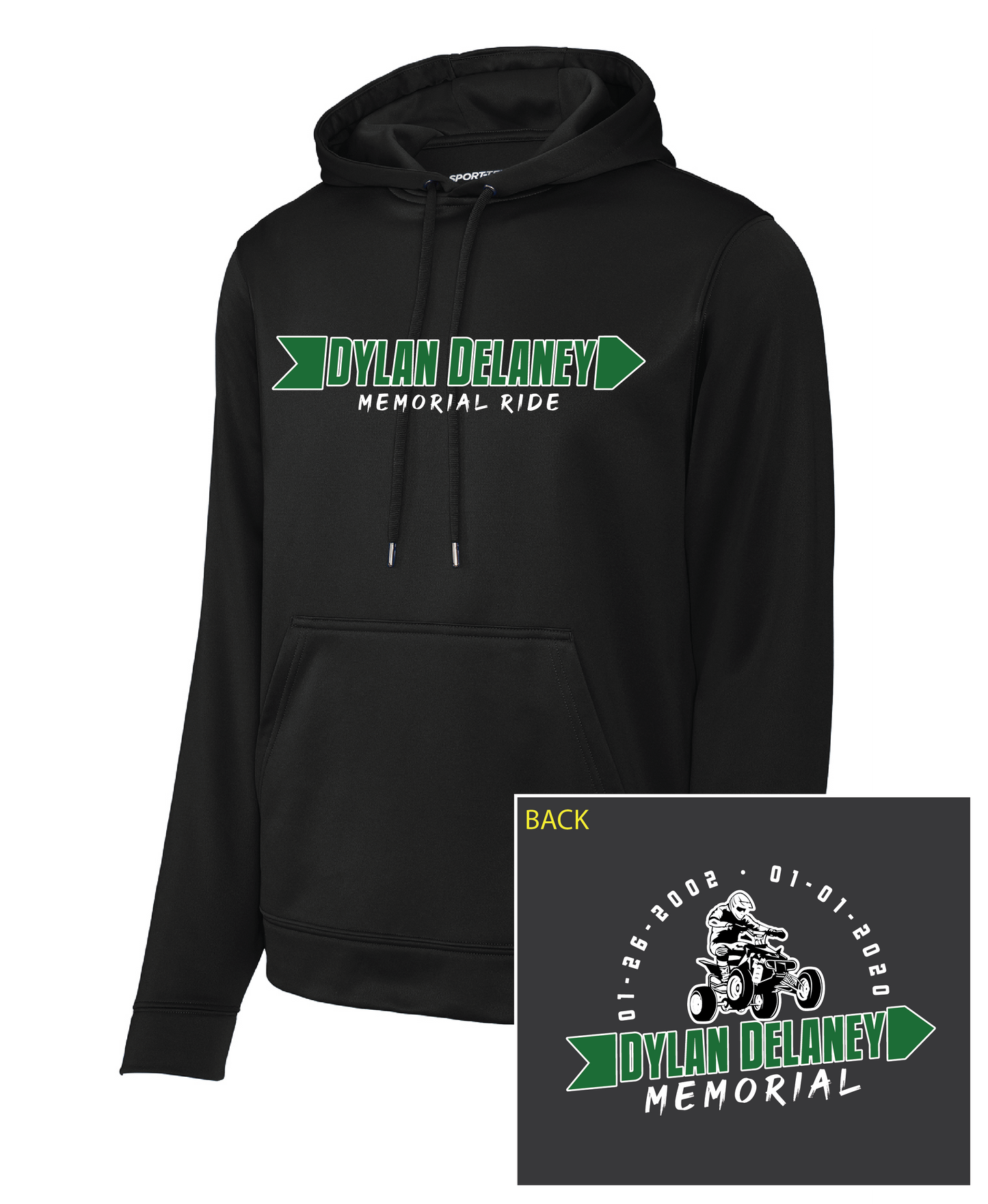 DD26 - Sport-Wick® Performance Fleece Hooded Pullover