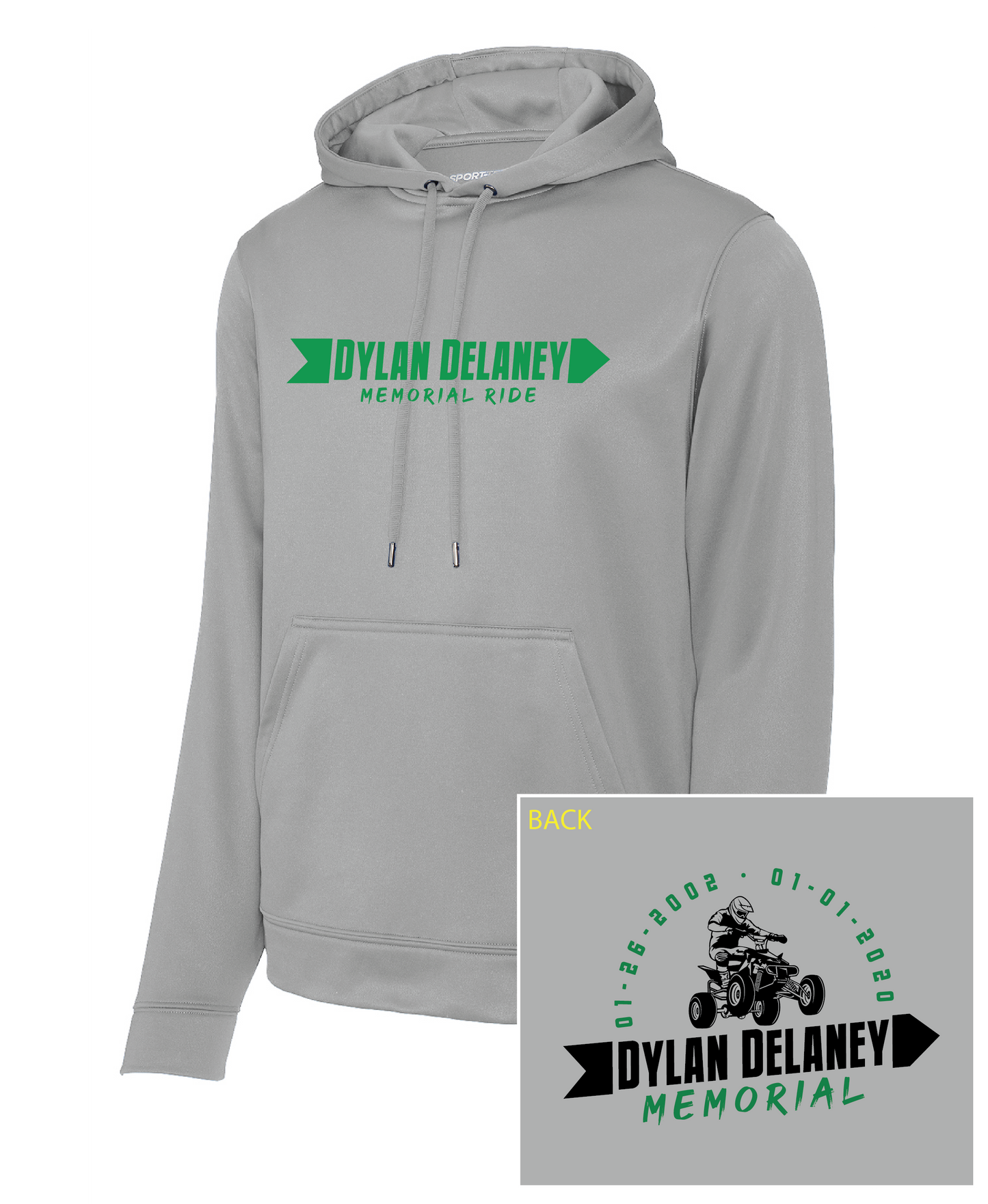 DD26 - Sport-Wick® Performance Fleece Hooded Pullover