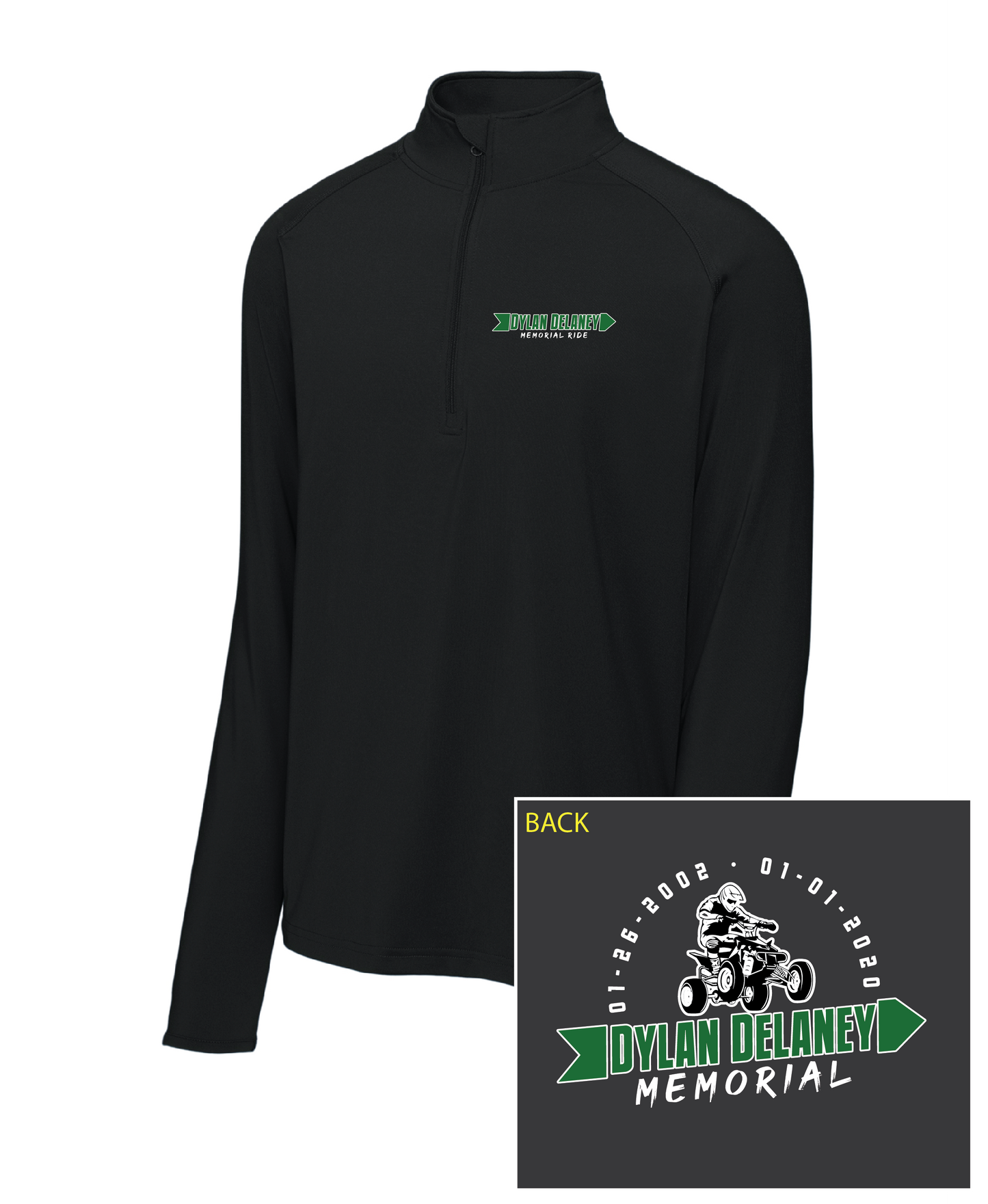 DD26 - 1/4 Zip Performance Pullover