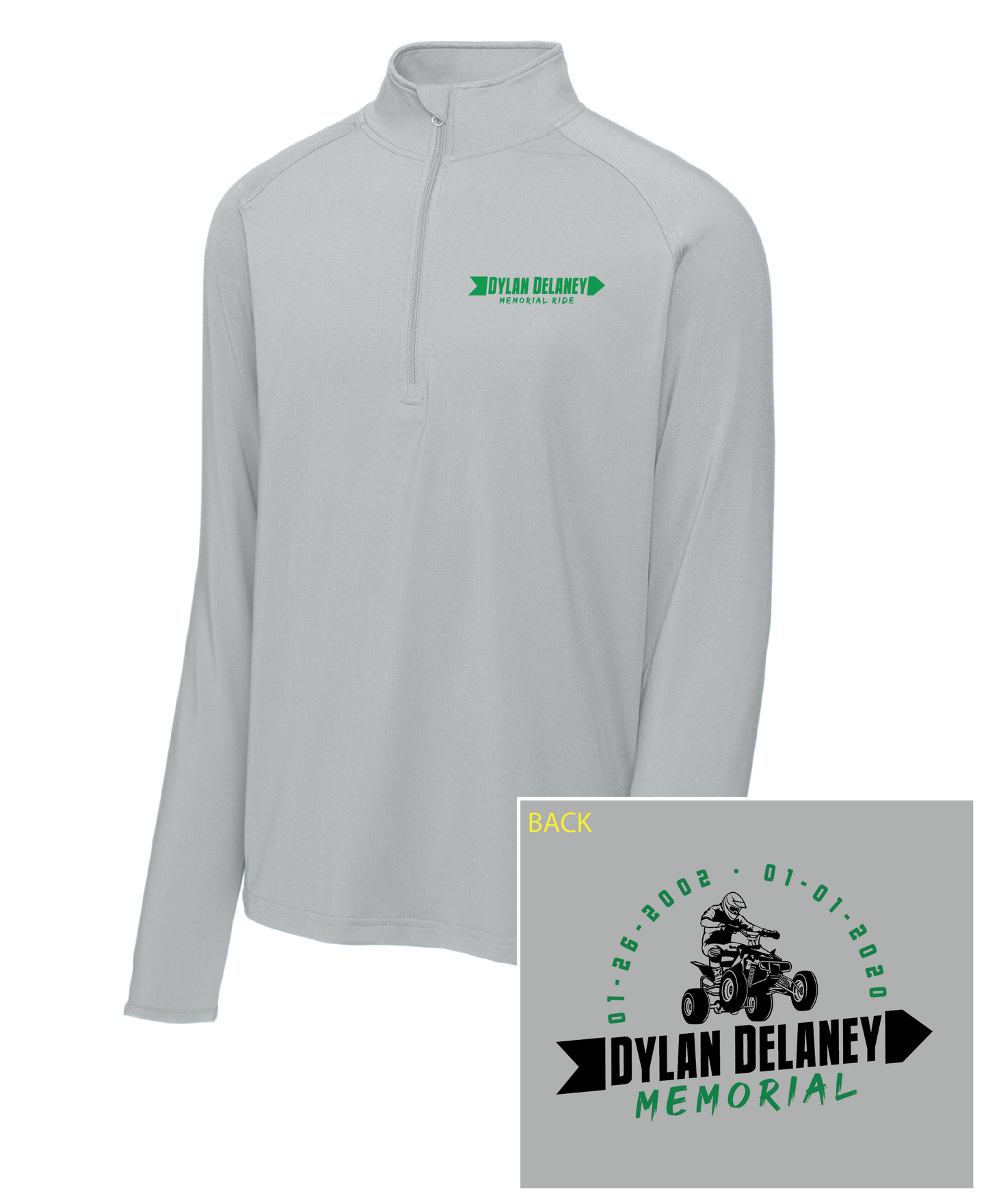 DD26 - 1/4 Zip Performance Pullover