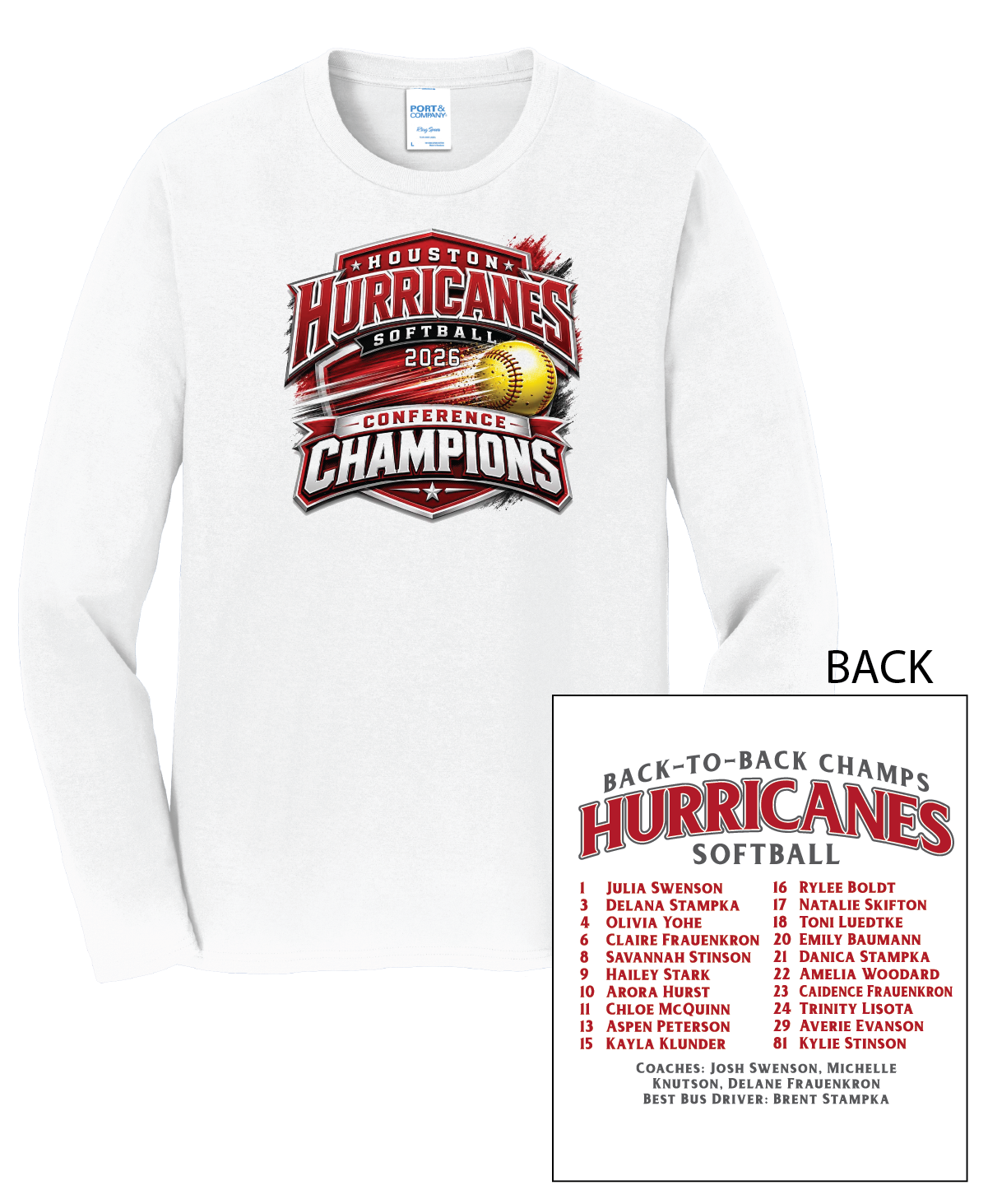 Houston Hurricanes Softball Conference Champs 2026