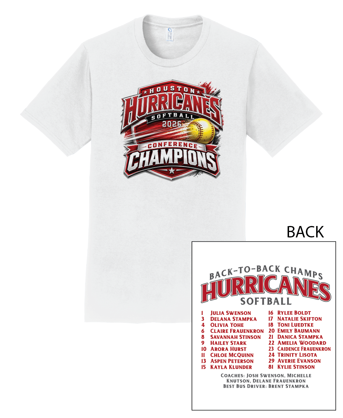 Houston Hurricanes Softball Conference Champs 2026