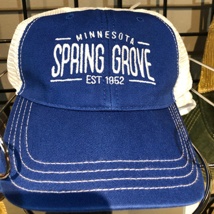 Spring Grove MN Trucker Hat - Sale Colors