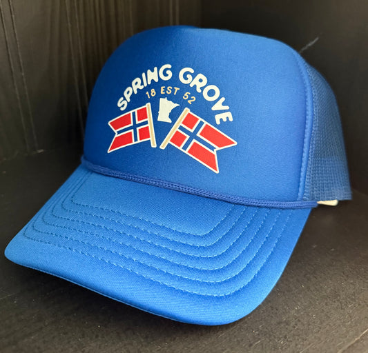 Norwegian Flags Mesh Back Cap
