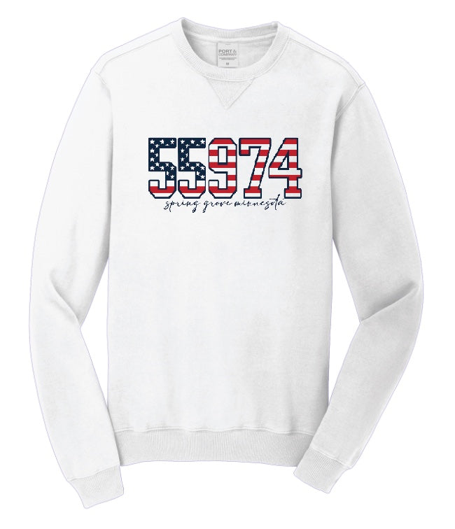 55974 Beachwash Crewneck