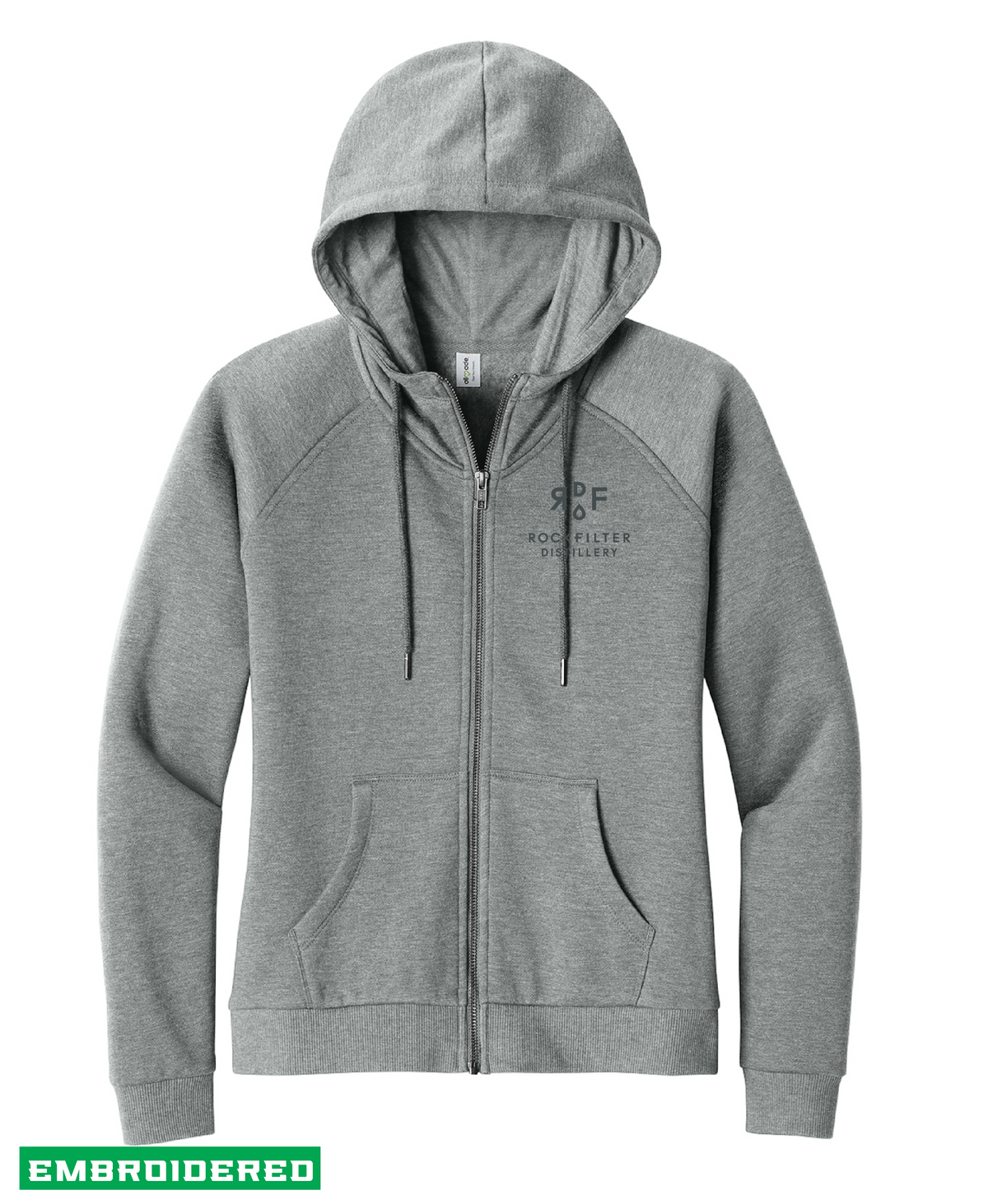 RFD -  Women’s Organic Fleece Full-Zip Hoodie