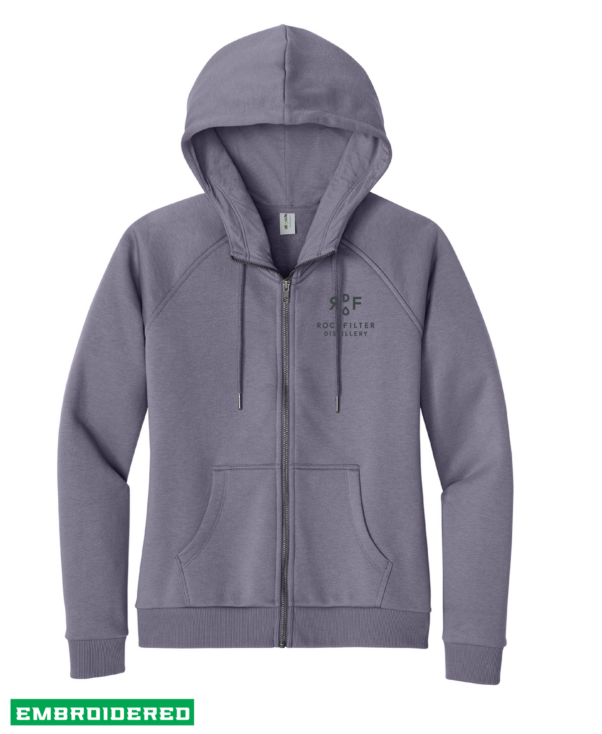 RFD -  Women’s Organic Fleece Full-Zip Hoodie