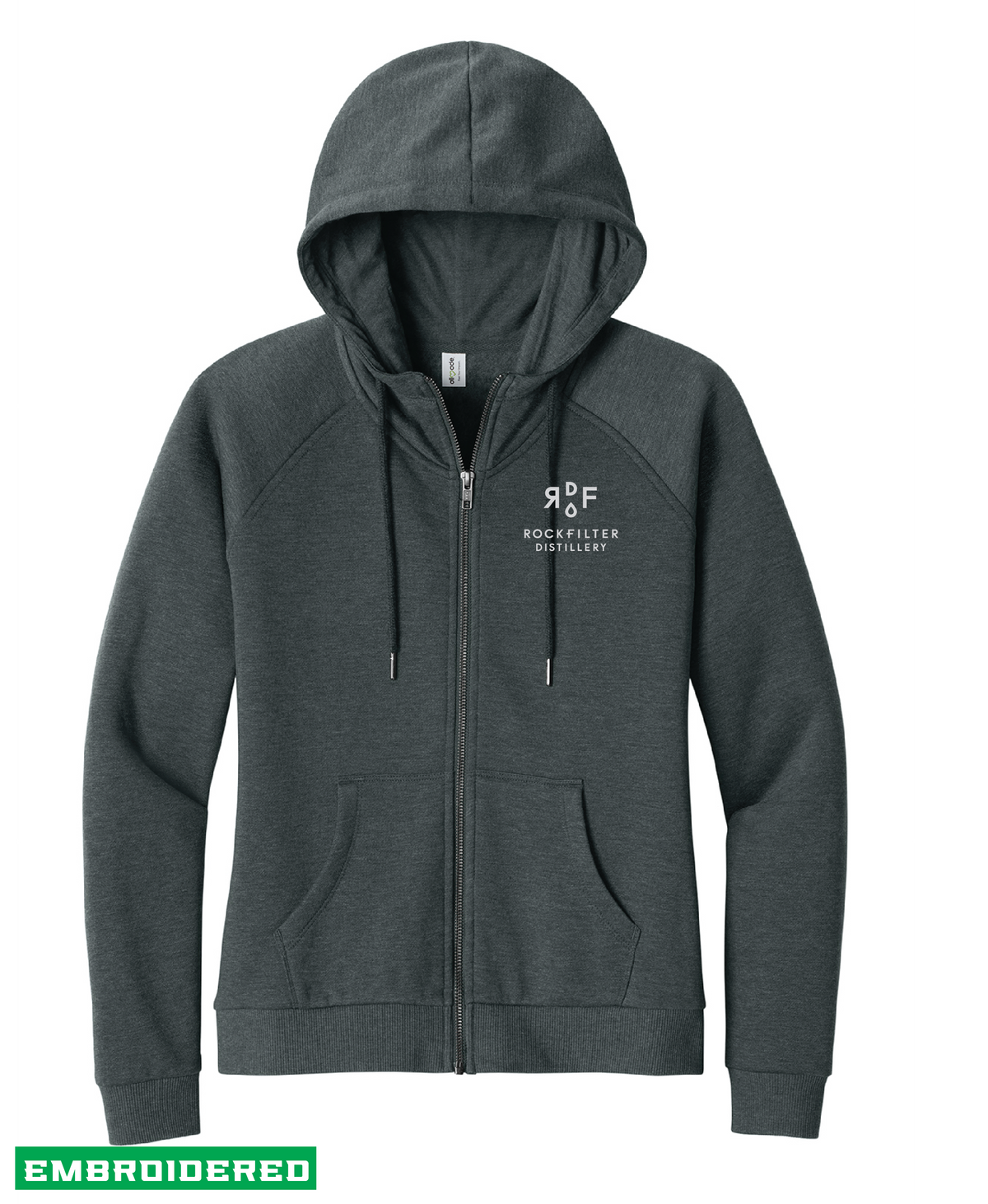 RFD -  Women’s Organic Fleece Full-Zip Hoodie