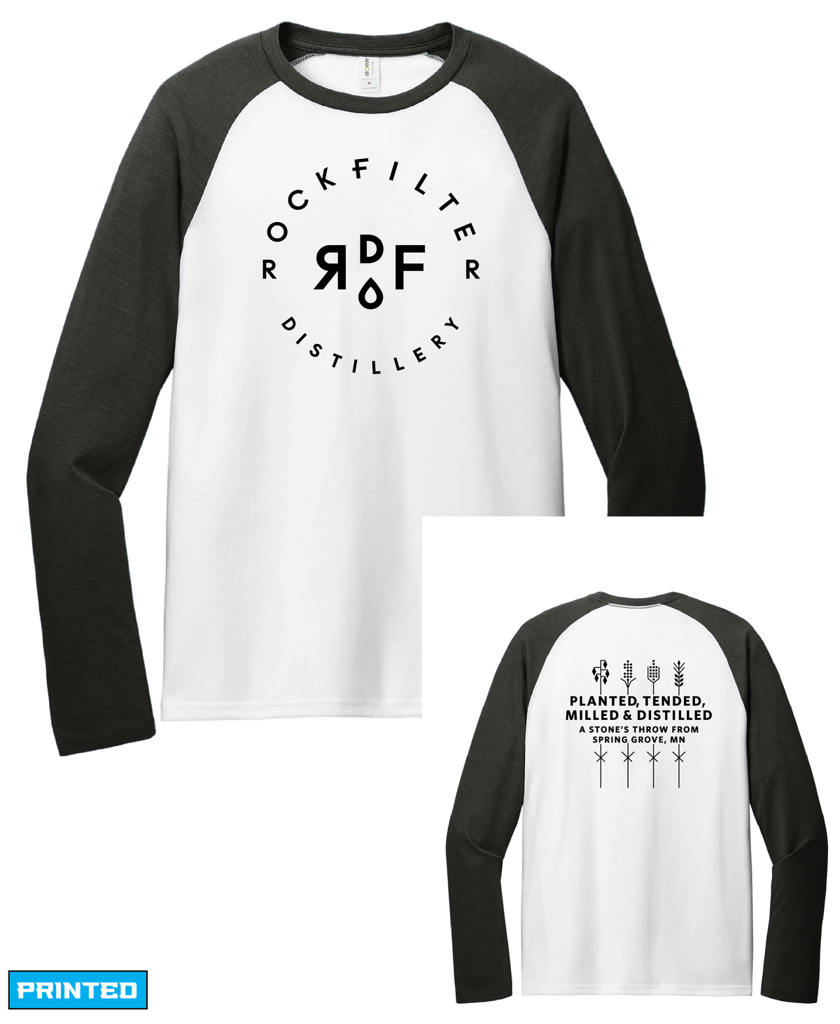 RFD -  Triblend Raglan Long Sleeve Tee