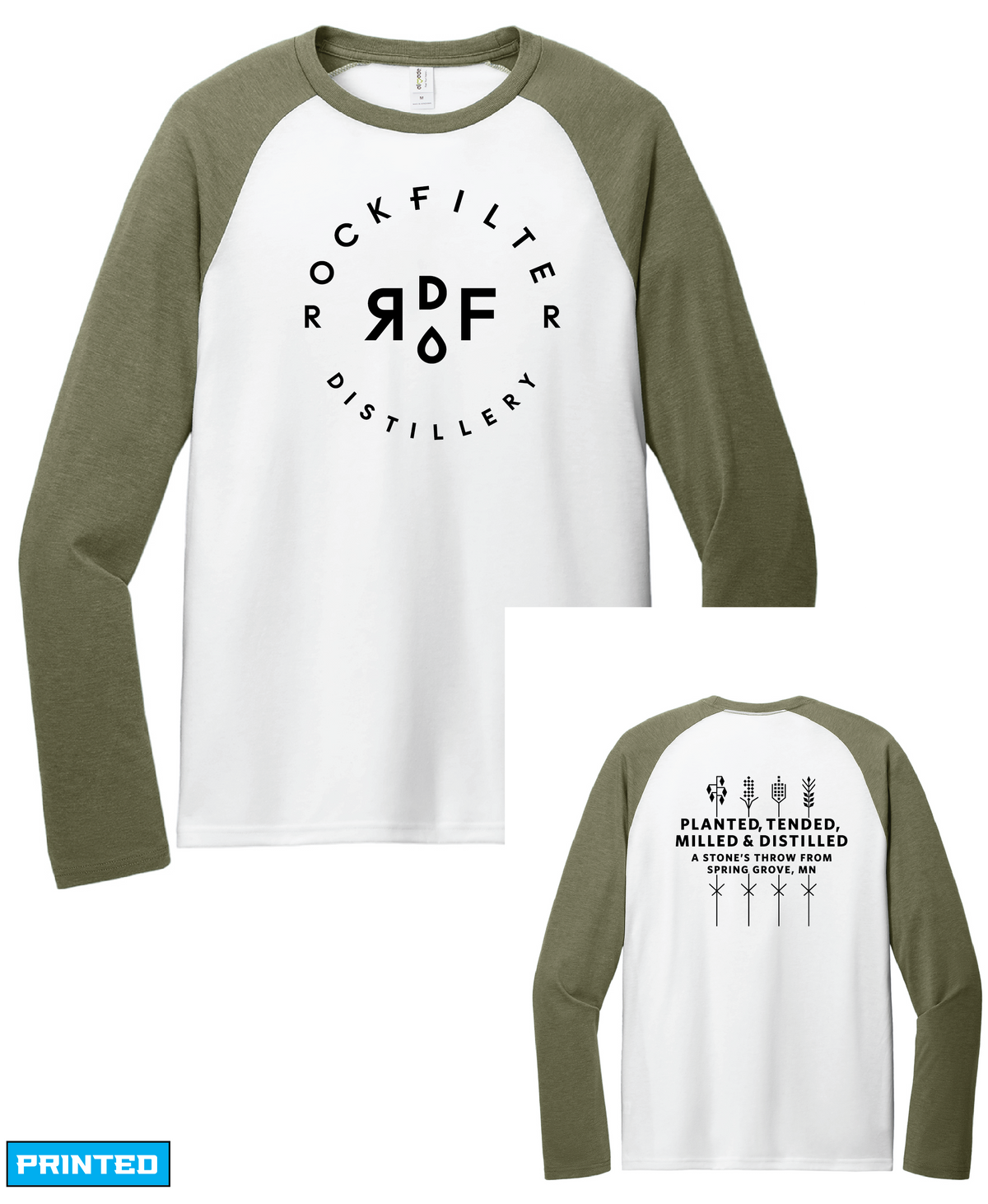 RFD -  Triblend Raglan Long Sleeve Tee