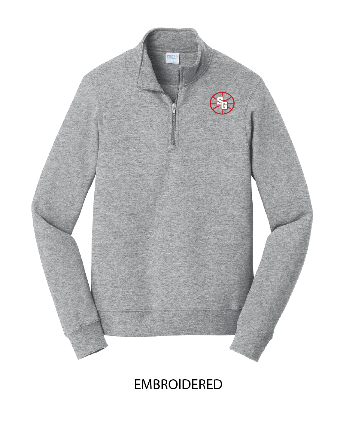 SGBB26 - Port & Co® Fan Favorite® Fleece 1/4-Zip Pullover Sweatshirt